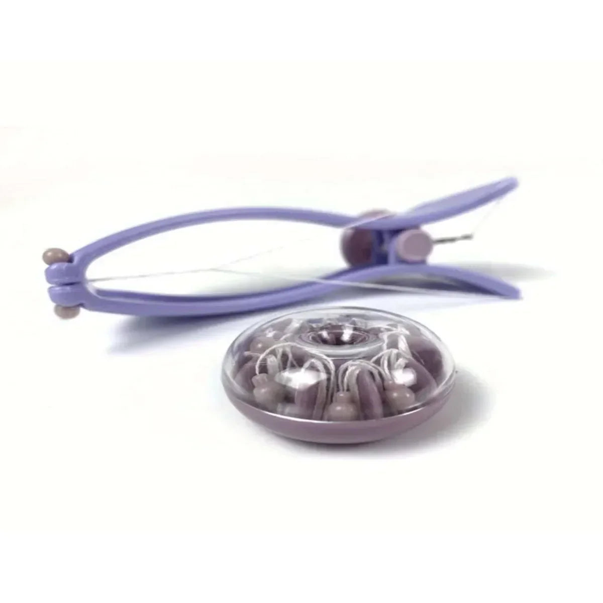 Face Defeatherer for Cheek Eyebrow Women Hair Removal Epilator Facial Hair Remover Spring Threading Makeup Tool