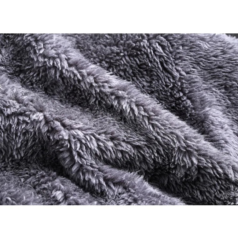 A Set Winter Outdoor Warm Cap Add Velvet Neck Scarf Knitting {Enjoy Free Delivery 🛒🚚💯}