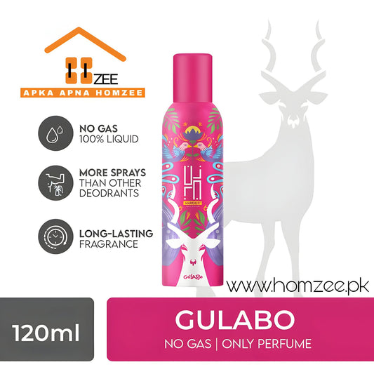 Markhor Zunn Gulabo body spray (Non-Gas) 120ml🚚 FREE HOME DELIVERY 🛍️