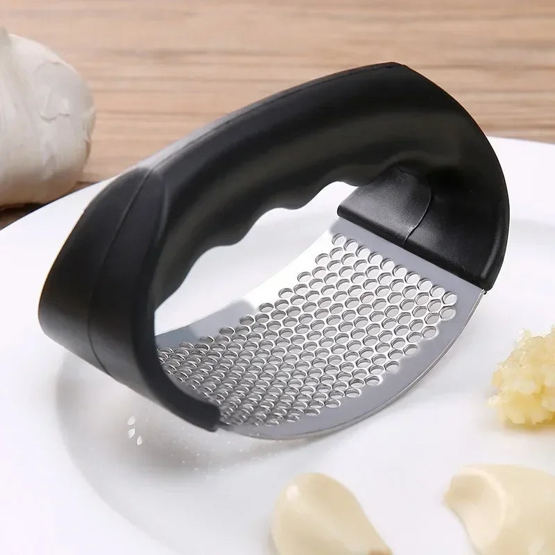 Stainless Steel Garlic Press Crusher Manual Garlic Chopper Garlic