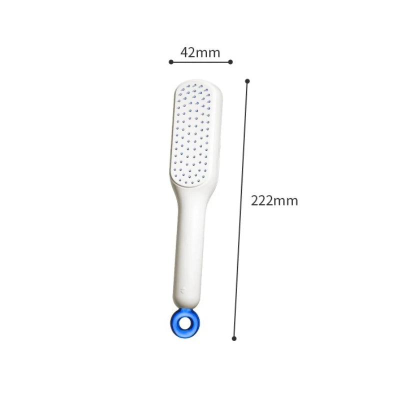 Self-Cleaning Anti-Static Massage Combs Telescopic Comb For Hair Scalp Cleaning Anti-Static Massage Comb
