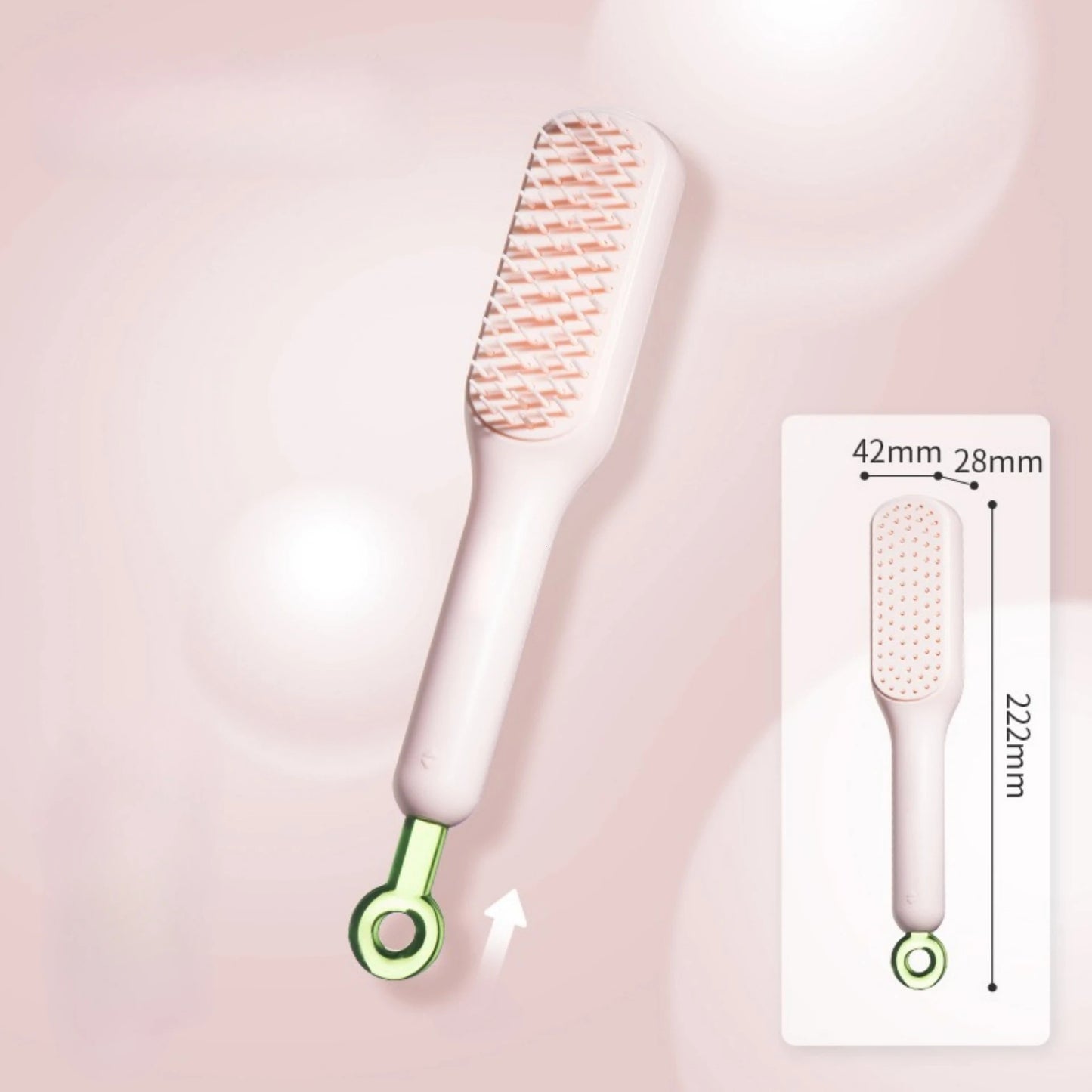 Self-Cleaning Anti-Static Massage Combs Telescopic Comb For Hair Scalp Cleaning Anti-Static Massage Comb